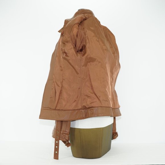 Metro 7 Genuine Leather Moto Jacket - Picture 14 of 16